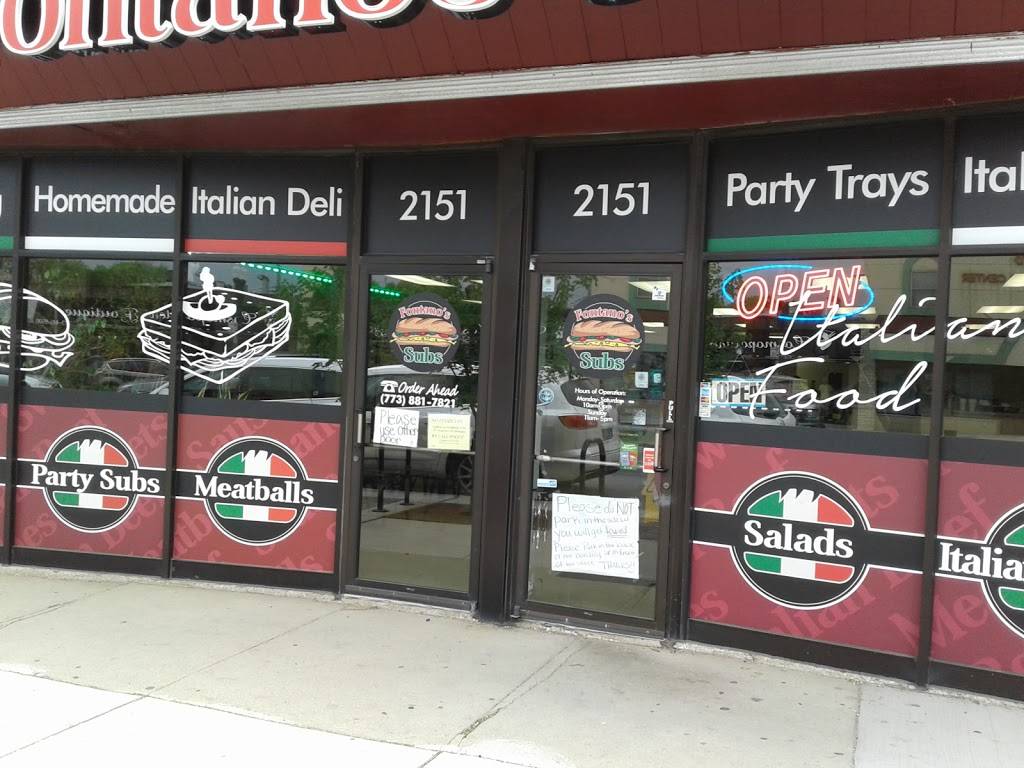 Fontanos Sub | restaurant | 2151 W 95th St, Chicago, IL 60643, USA | 7738817821 OR +1 773-881-7821