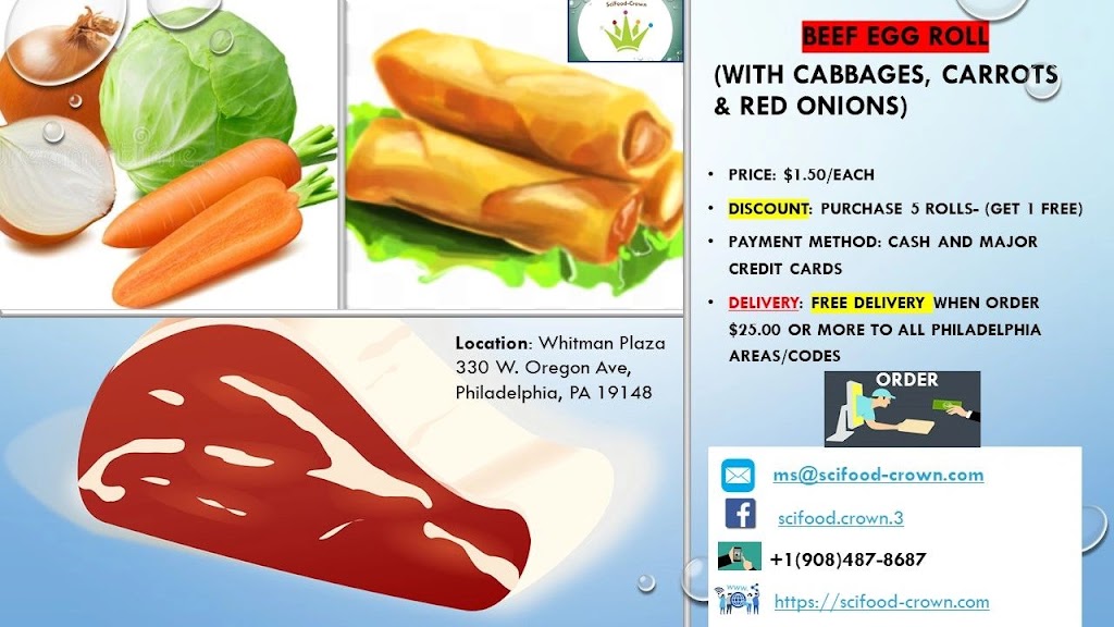 SciFood-Crown | restaurant | 330 Oregon Ave, Philadelphia, PA 19148, USA | 9084878687 OR +1 908-487-8687