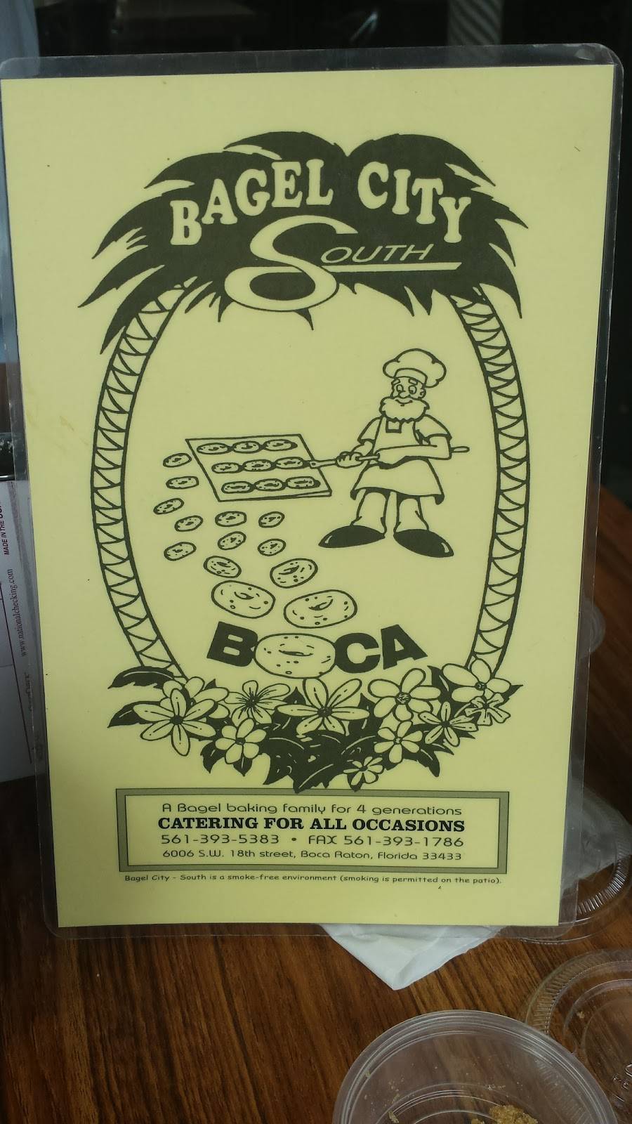 Bagel City – South | bakery | 6006 SW 18th St, Boca Raton, FL 33433, USA | 5613935383 OR +1 561-393-5383