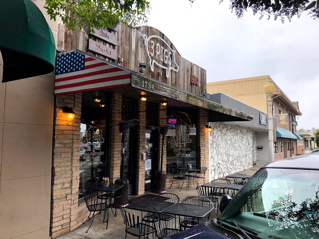 3 Pigs BBQ | restaurant | 1754 Laurel St, San Carlos, CA 94070, USA | 6505924227 OR +1 650-592-4227