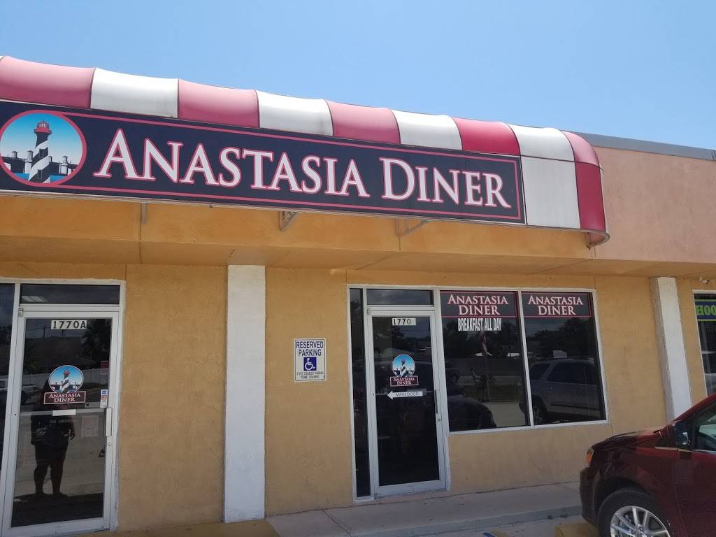 Anastasia Diner | restaurant | 1770 A1A S, St. Augustine, FL 32080, USA | 9044610969 OR +1 904-461-0969