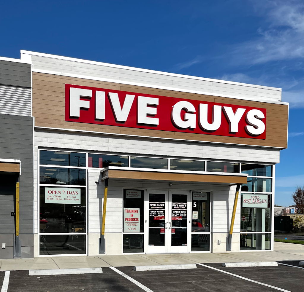 Five Guys | meal takeaway | 2220 Gallatin Pike N Suite 300, Madison, TN 37115, USA | 6154206505 OR +1 615-420-6505