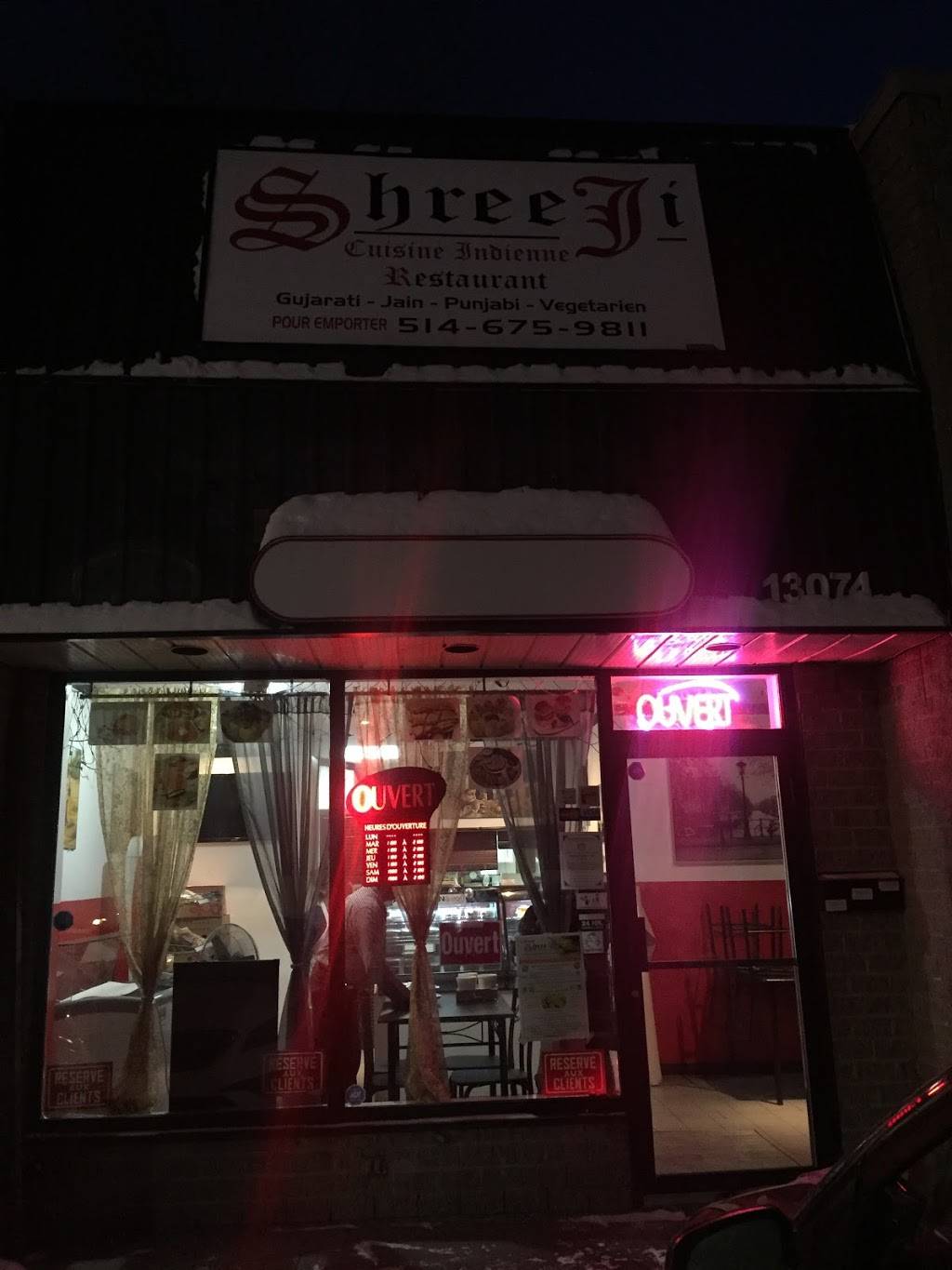 ShreeJi Restaurant | restaurant | 13074 Boul de Pierrefonds, Pierrefonds, QC H9A 1A5, Canada | 5146759811 OR +1 514-675-9811