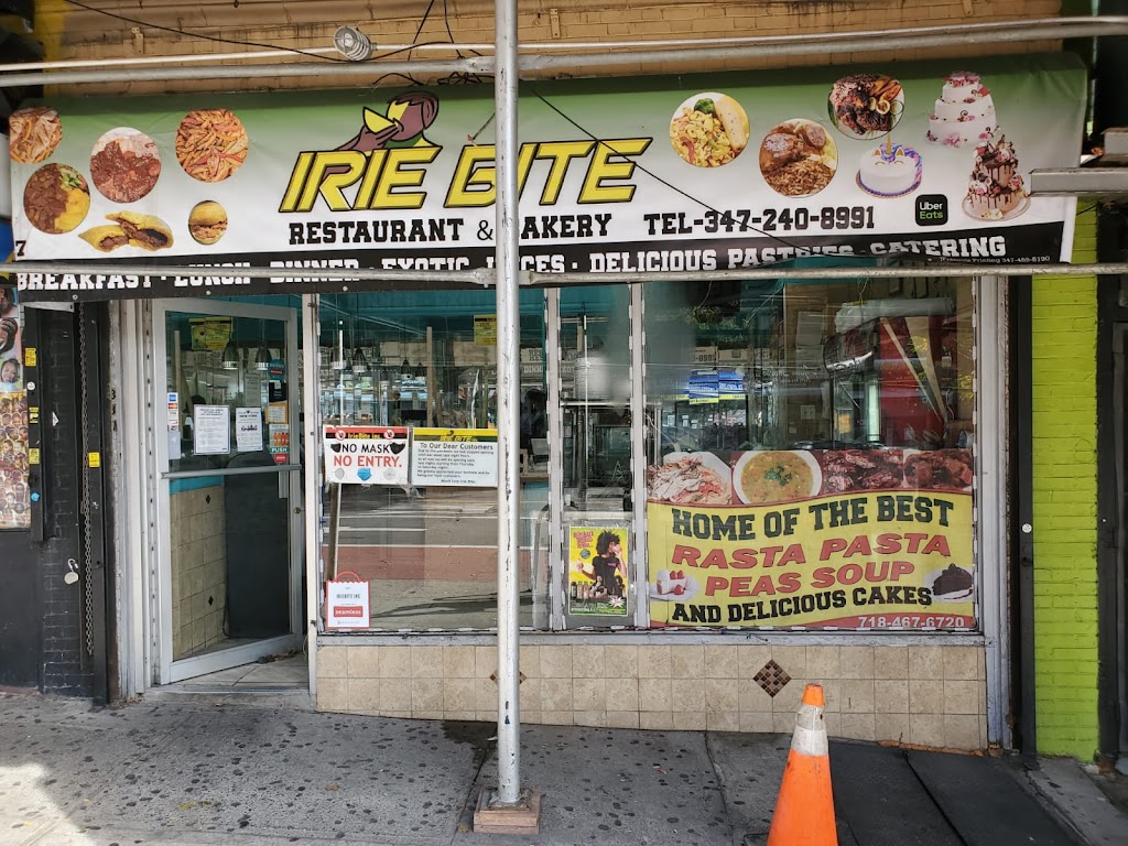 Irie Bite | restaurant | 387 Utica Ave, Brooklyn, NY 11213, USA | 3472408991 OR +1 347-240-8991