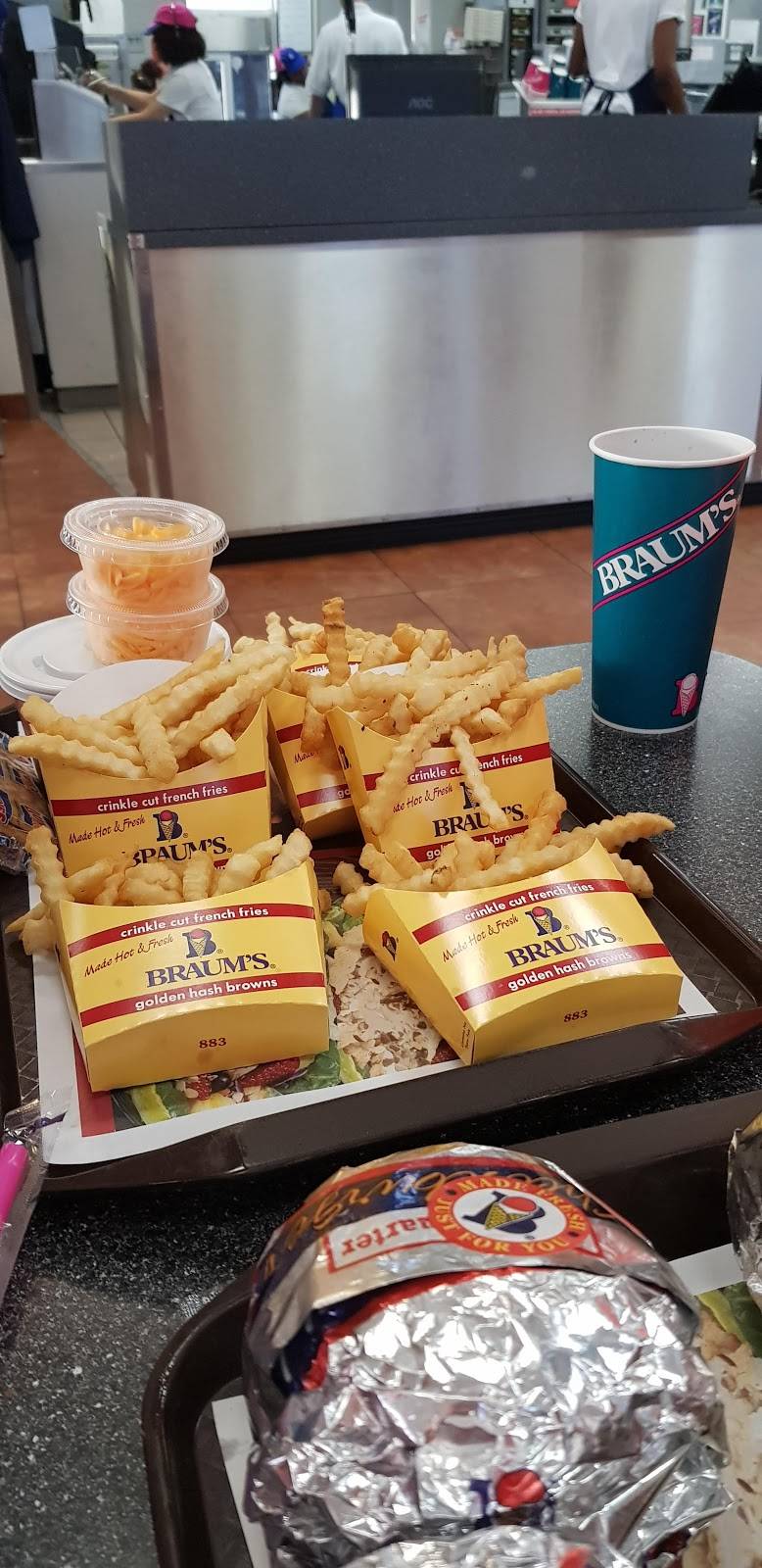 Braums Ice Cream & Burger Restaurant | restaurant | 10107 E 71st St, Tulsa, OK 74133, USA | 9184595325 OR +1 918-459-5325