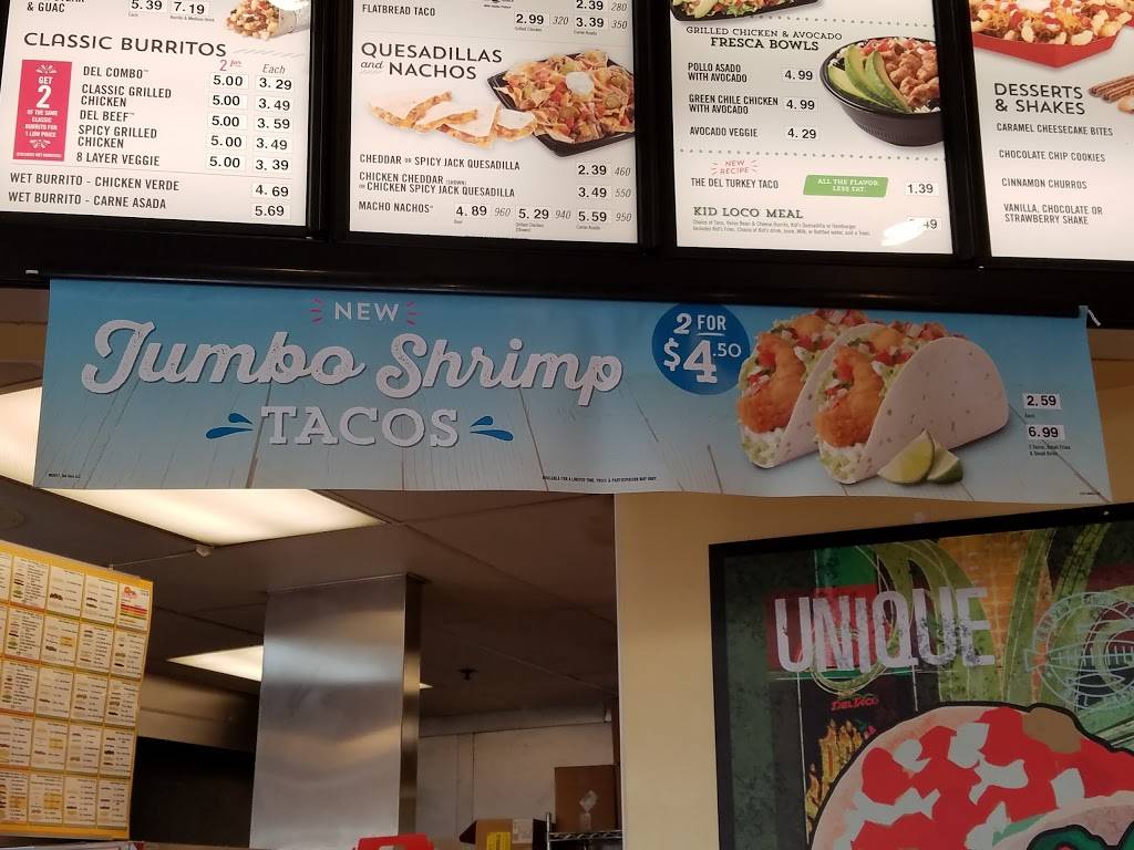 Del Taco | meal takeaway | 1818 Durfee Ave, South El Monte, CA 91733, USA | 6264422447 OR +1 626-442-2447