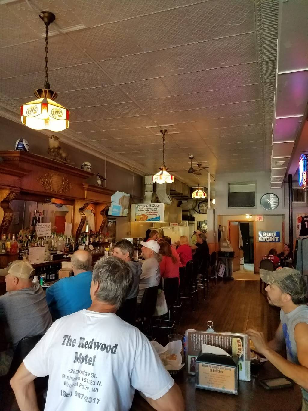 Midway Bar and Grill | restaurant | 140 High St, Mineral Point, WI 53565, USA | 6089874309 OR +1 608-987-4309