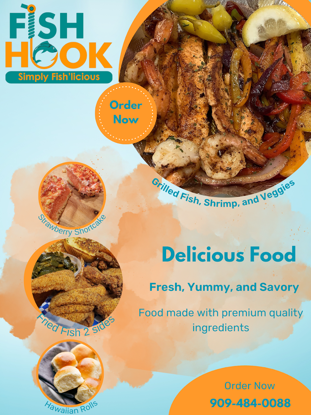 Fishhook Seafood | restaurant | 980 Ontario Mills Dr E, Ontario, CA 91764, USA | 9094840088 OR +1 909-484-0088