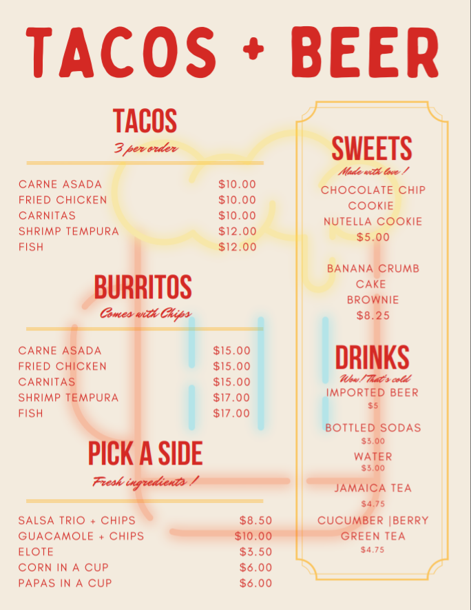 Tacos + Beer | restaurant | 714 NW 33rd Ave, Miami, FL 33125, USA | 3054141460 OR +1 305-414-1460