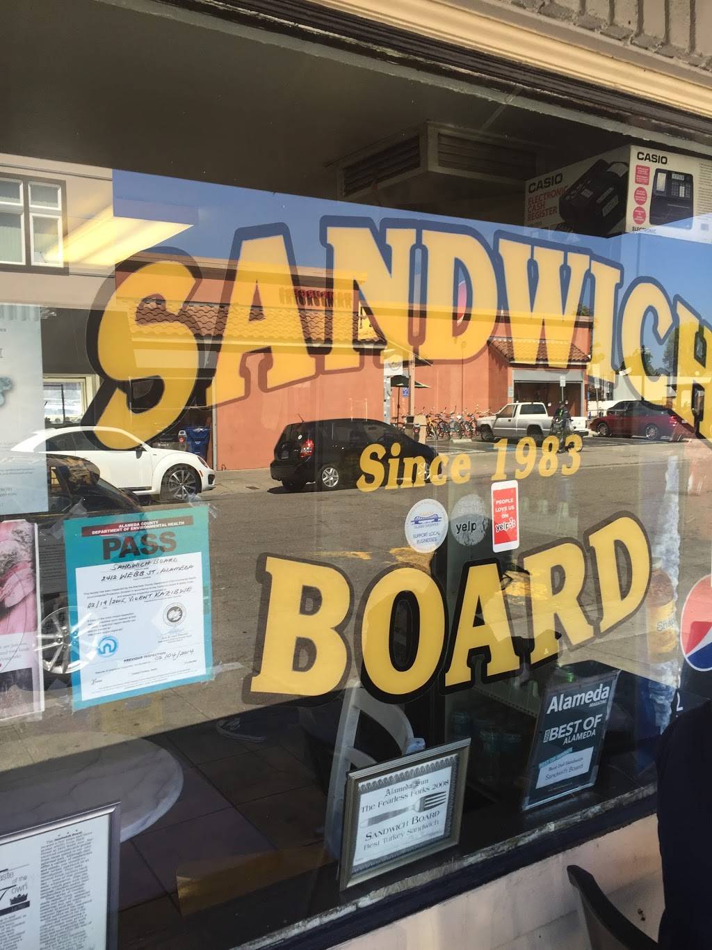 Sandwich Board | meal takeaway | 2412 Webb Ave, Alameda, CA 94501, USA | 5105213366 OR +1 510-521-3366