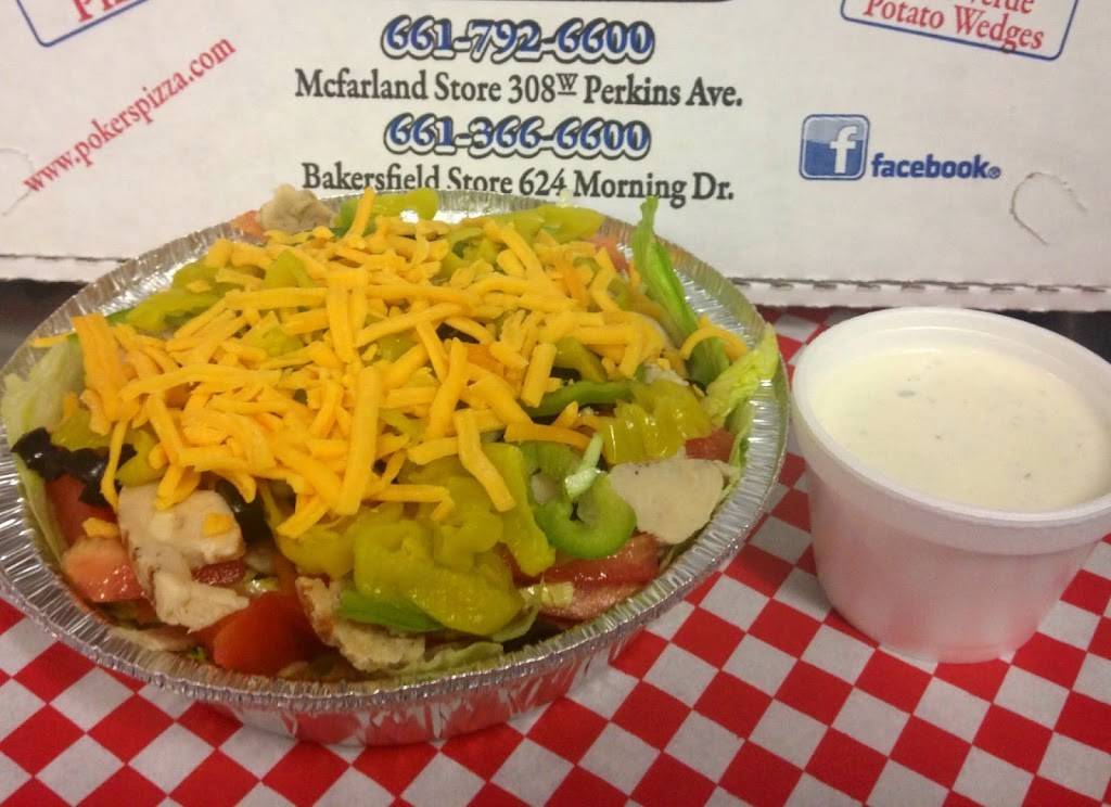 POKERS PIZZA | restaurant | 624 Morning Dr, Bakersfield, CA 93306, USA | 6613666600 OR +1 661-366-6600