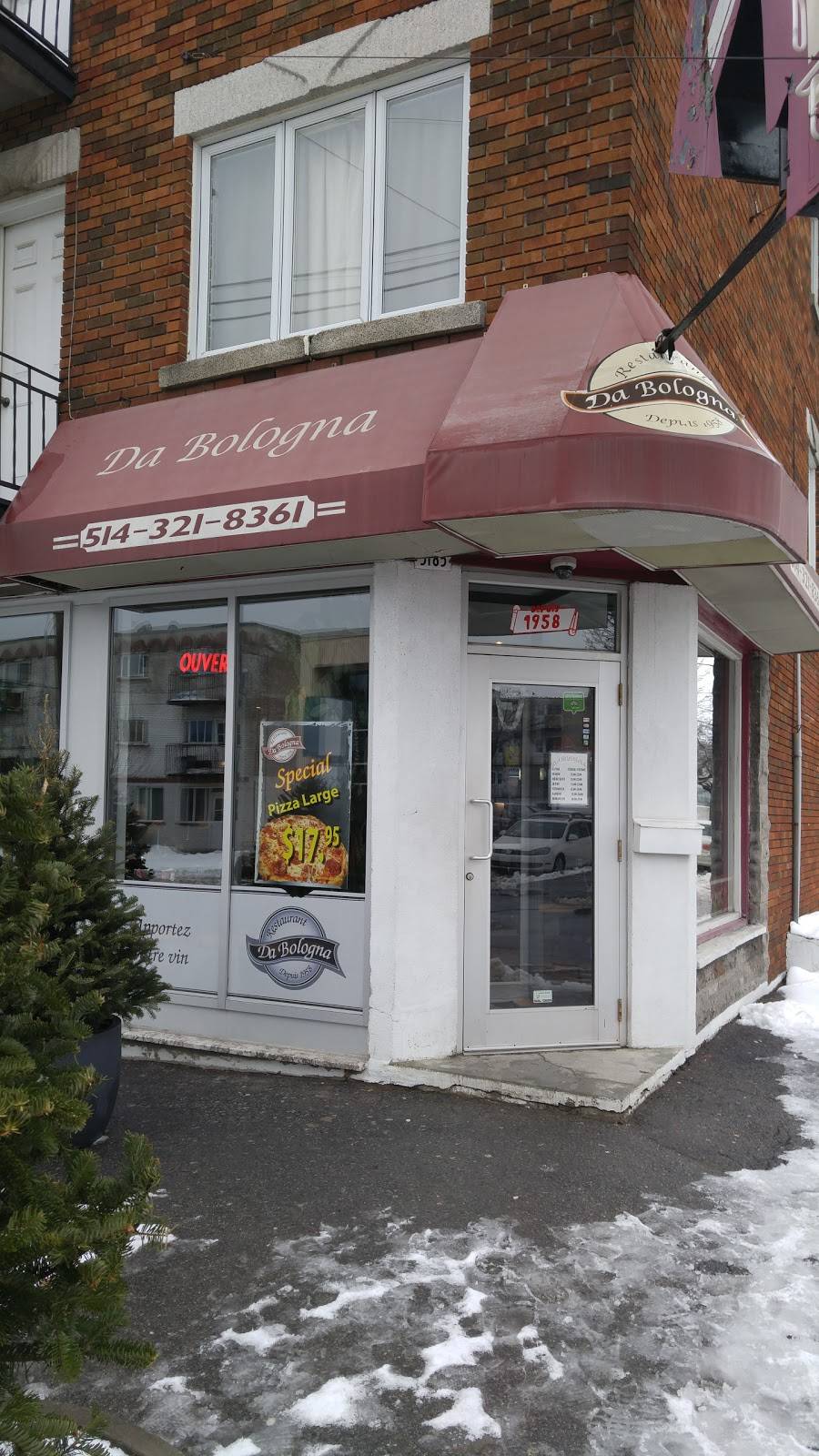 Da Bologna Restaurant Pizzeria | restaurant | 5185 Rue de Charleroi, Montréal-Nord, QC H1G 3A2, Canada | 5143218361 OR +1 514-321-8361