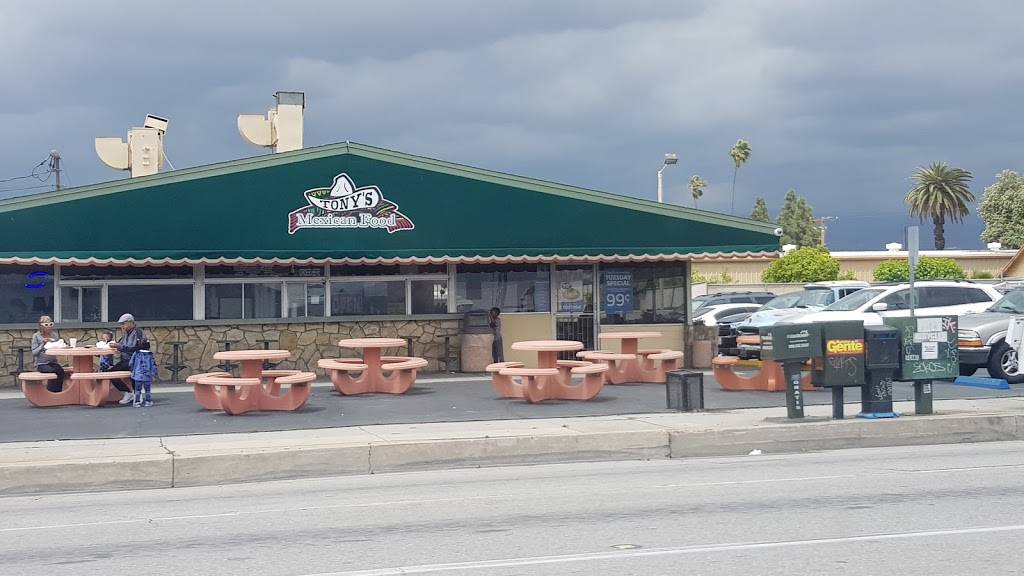 Tonys Mexican Food | restaurant | 290 W Mill St, San Bernardino, CA 92408, USA | 9098854855 OR +1 909-885-4855