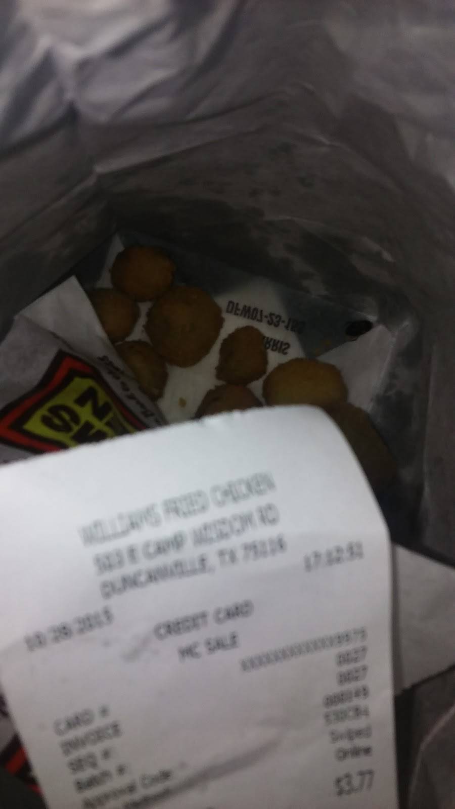 Williams Fried Chicken | restaurant | 301 W Camp Wisdom Rd, Duncanville, TX 75116, USA | 9722981974 OR +1 972-298-1974