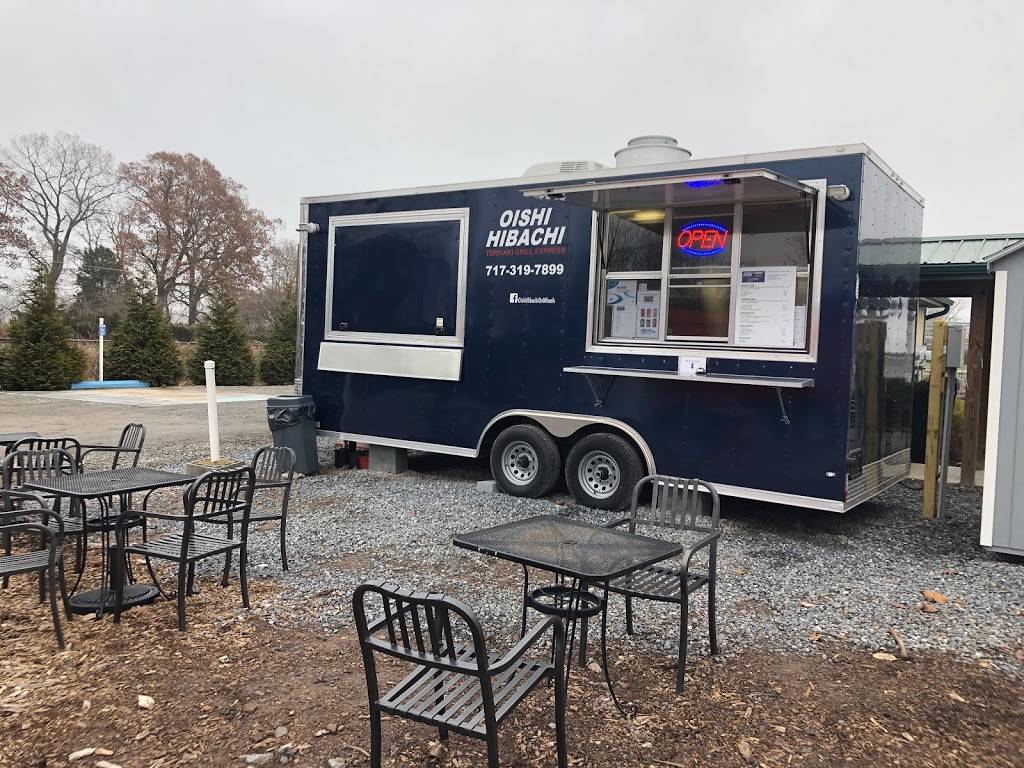 Oishi Hibachi On Wheels | restaurant | @ Cove Mountain Farmers Market, 1600, State Road, Duncannon, PA 17020, USA | 7173197899 OR +1 717-319-7899
