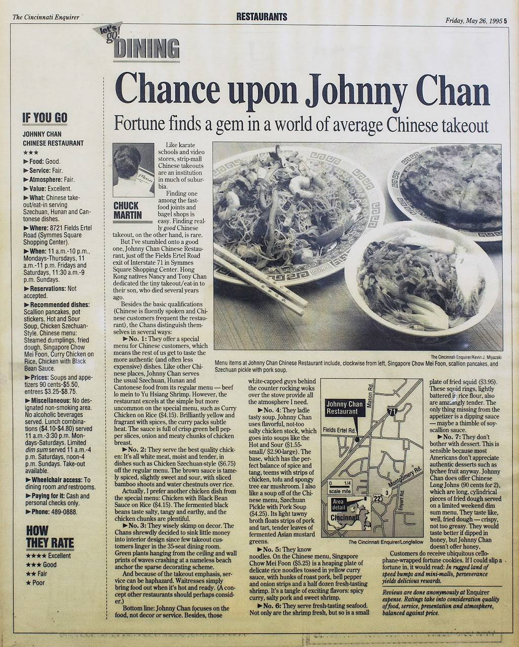 Johnny Chan | restaurant | 8258, 8721 Fields Ertel Rd, Cincinnati, OH 45249, USA | 5134890888 OR +1 513-489-0888