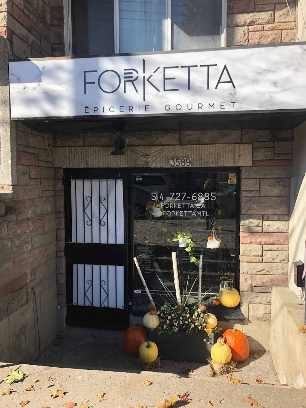 Forketta Épicerie Gourmet | restaurant | 3589 Rue Beaubien E, Montréal, QC H1X 1H1, Canada | 5147276885 OR +1 514-727-6885