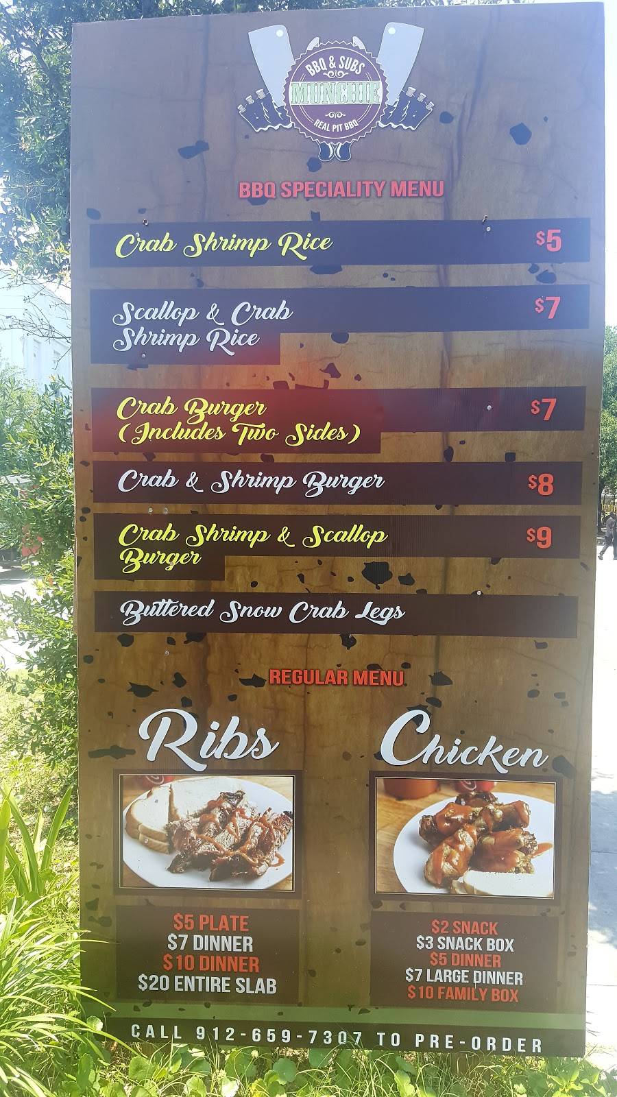 Munchies BBQ & Subs | restaurant | 2110 Montgomery St, Savannah, GA 31401, USA | 9126597307 OR +1 912-659-7307