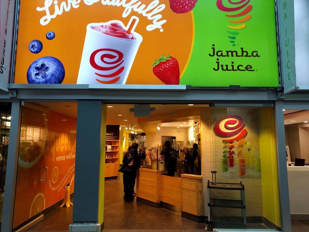 Jamba Juice Union Station - DC | restaurant | 50 Massachusetts Ave NE M133, Washington, DC 20002, USA | 2024084706 OR +1 202-408-4706