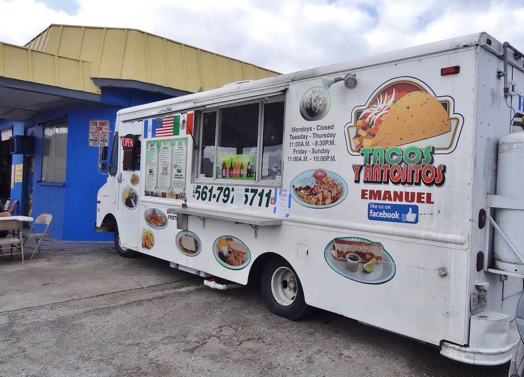 Tacos Y Antojitos Emanuel | meal takeaway | 4015 Broadway Ave, West Palm Beach, FL 33407, USA | 5617975711 OR +1 561-797-5711