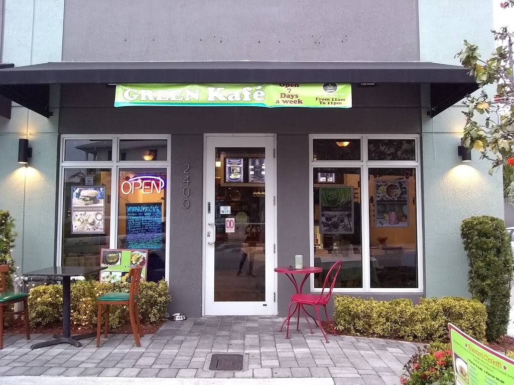GREEN Kafé | restaurant | 2400 Wilton Dr, Wilton Manors, FL 33305, USA | 9543147703 OR +1 954-314-7703