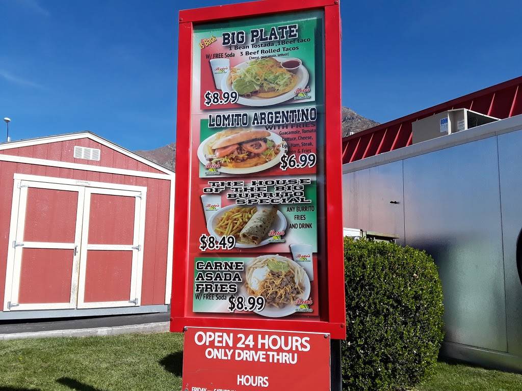 Betos | restaurant | 615 N Main St, Springville, UT 84663, USA | 8014899040 OR +1 801-489-9040