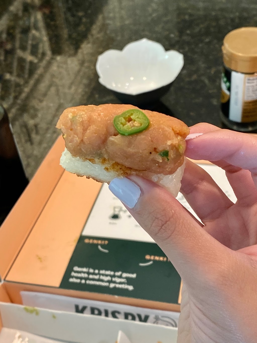 Krispy Rice | meal takeaway | 945 W Randolph St, Chicago, IL 60607, USA | 3122269919 OR +1 312-226-9919