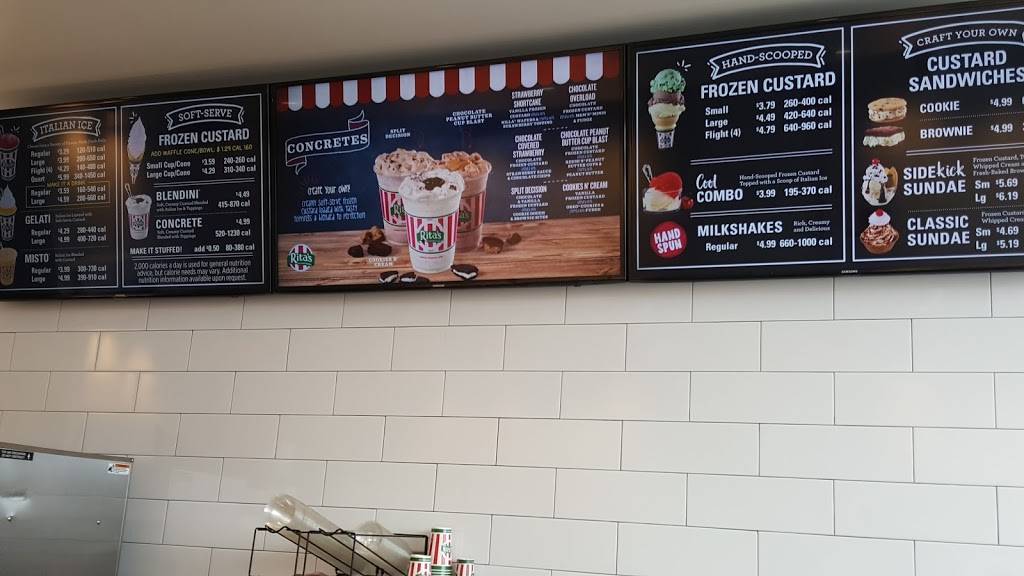 Ritas Italian Ice & Frozen Custard | restaurant | 2745 Countryside Dr Suite B, Turlock, CA 95380, USA | 2096333008 OR +1 209-633-3008