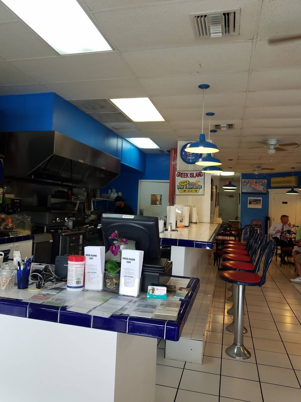 Greek Island Cafe | restaurant | 9853 Tamiami Trail N, Naples, FL 34108, USA | 2395935196 OR +1 239-593-5196