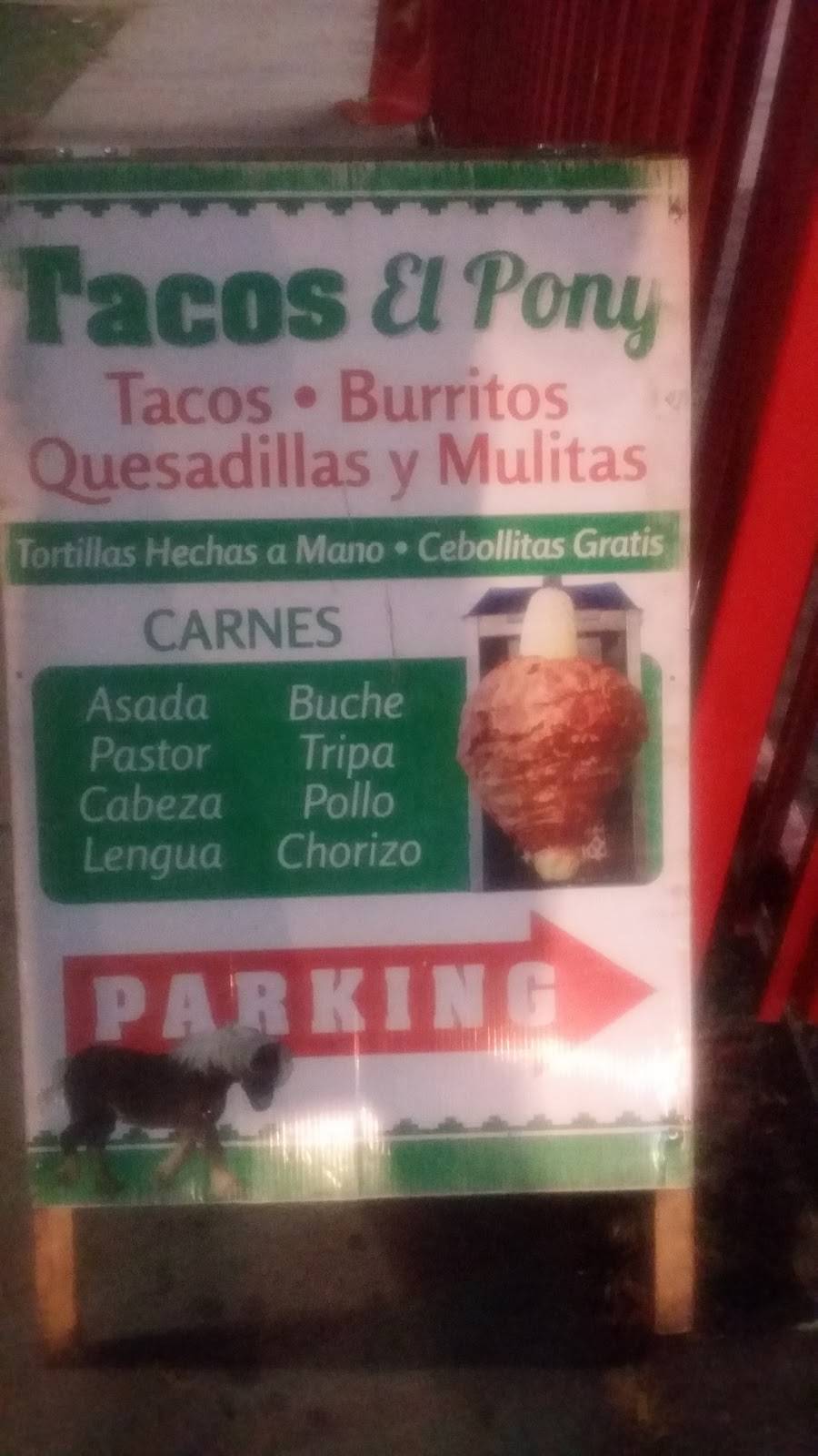 Tacos el Pony | restaurant | 181e E Vernon Ave, Los Angeles, CA 90011, USA | 3233927217 OR +1 323-392-7217