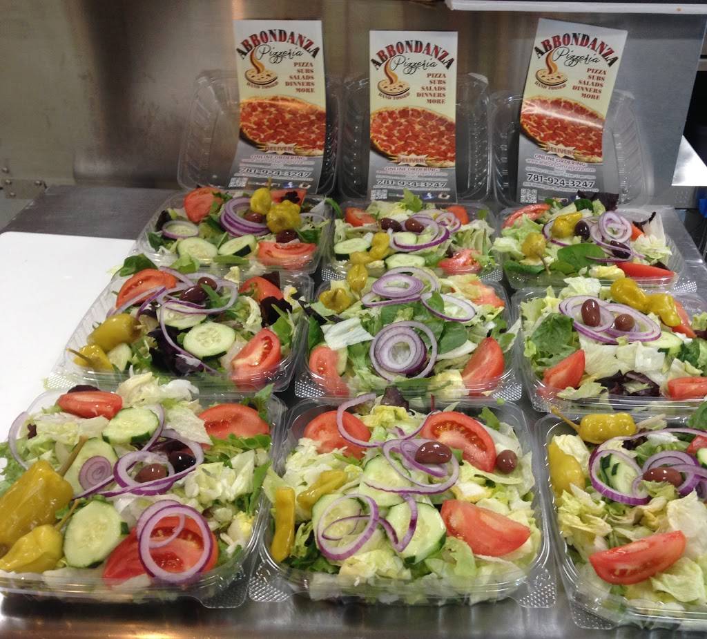 Abbondanza Pizzeria | meal takeaway | 808 Washington St, Pembroke, MA 02359, USA | 7819243247 OR +1 781-924-3247