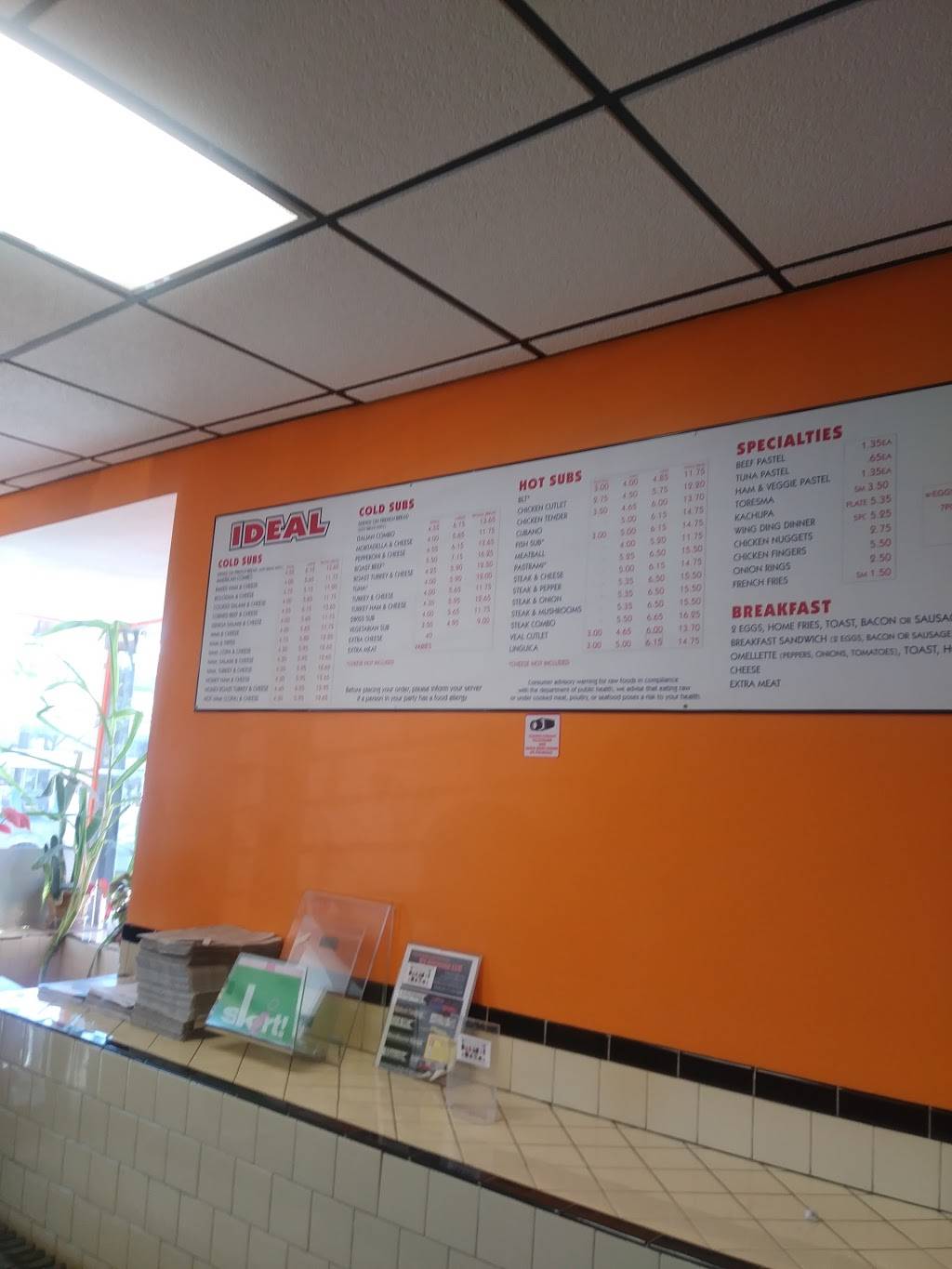 Ideal Sub Shop | meal takeaway | 522 Dudley St, Roxbury, MA 02119, USA | 6174421560 OR +1 617-442-1560