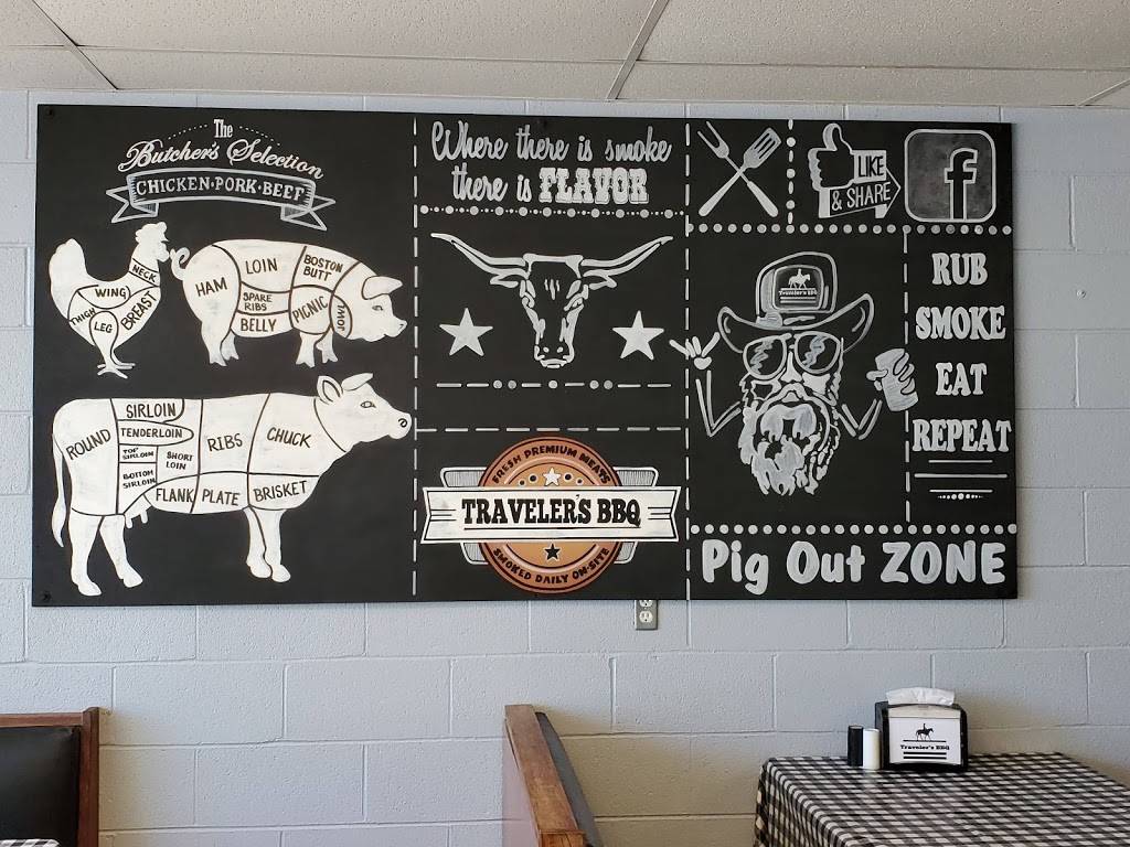 Travelers BBQ | restaurant | 8995 TN-22 s, Lexington, TN 38351, USA | 9519636415 OR +1 951-963-6415