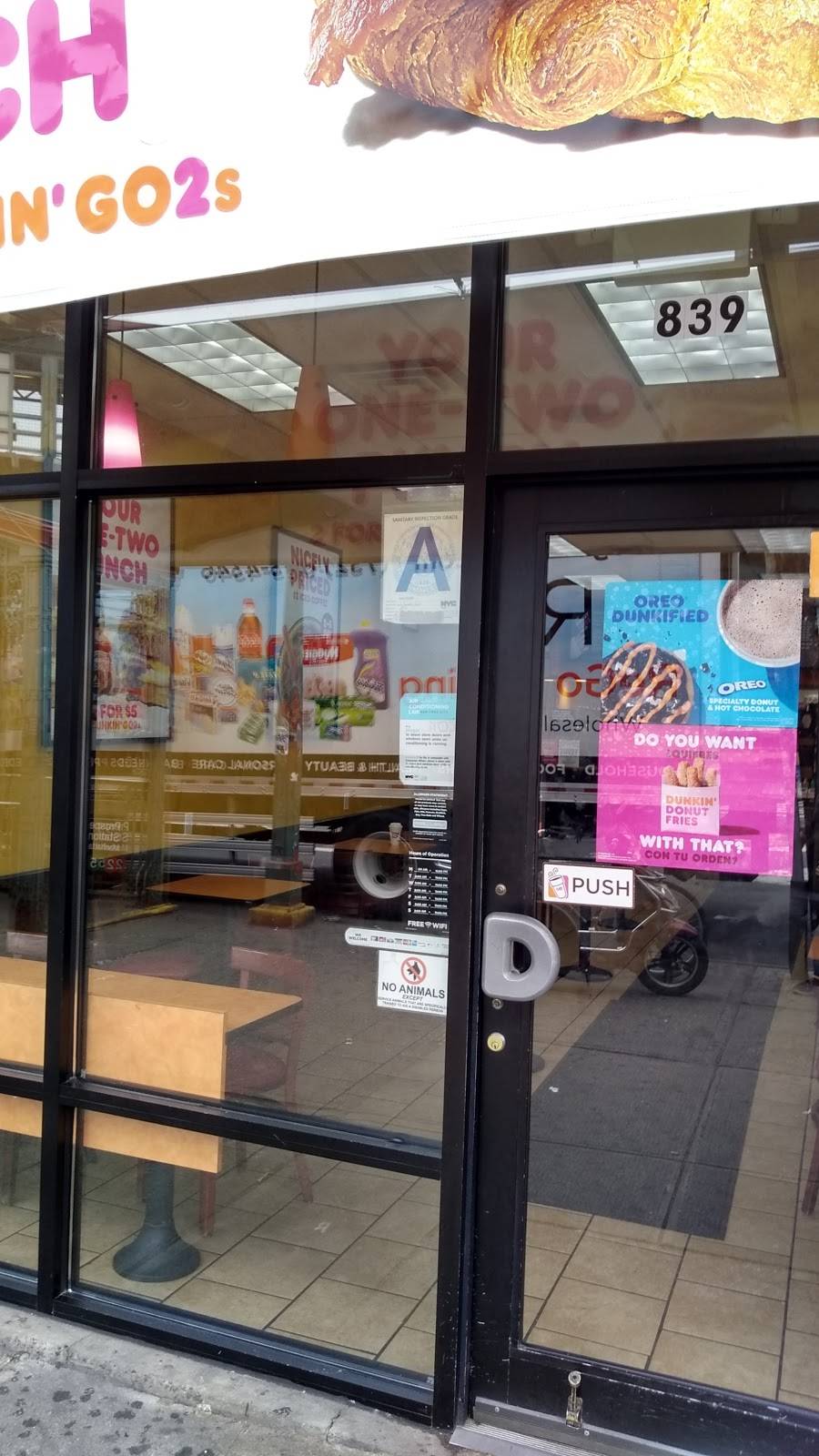 Subway Restaurants | restaurant | 839 Prospect Ave, Bronx, NY 10459, USA | 7187085330 OR +1 718-708-5330