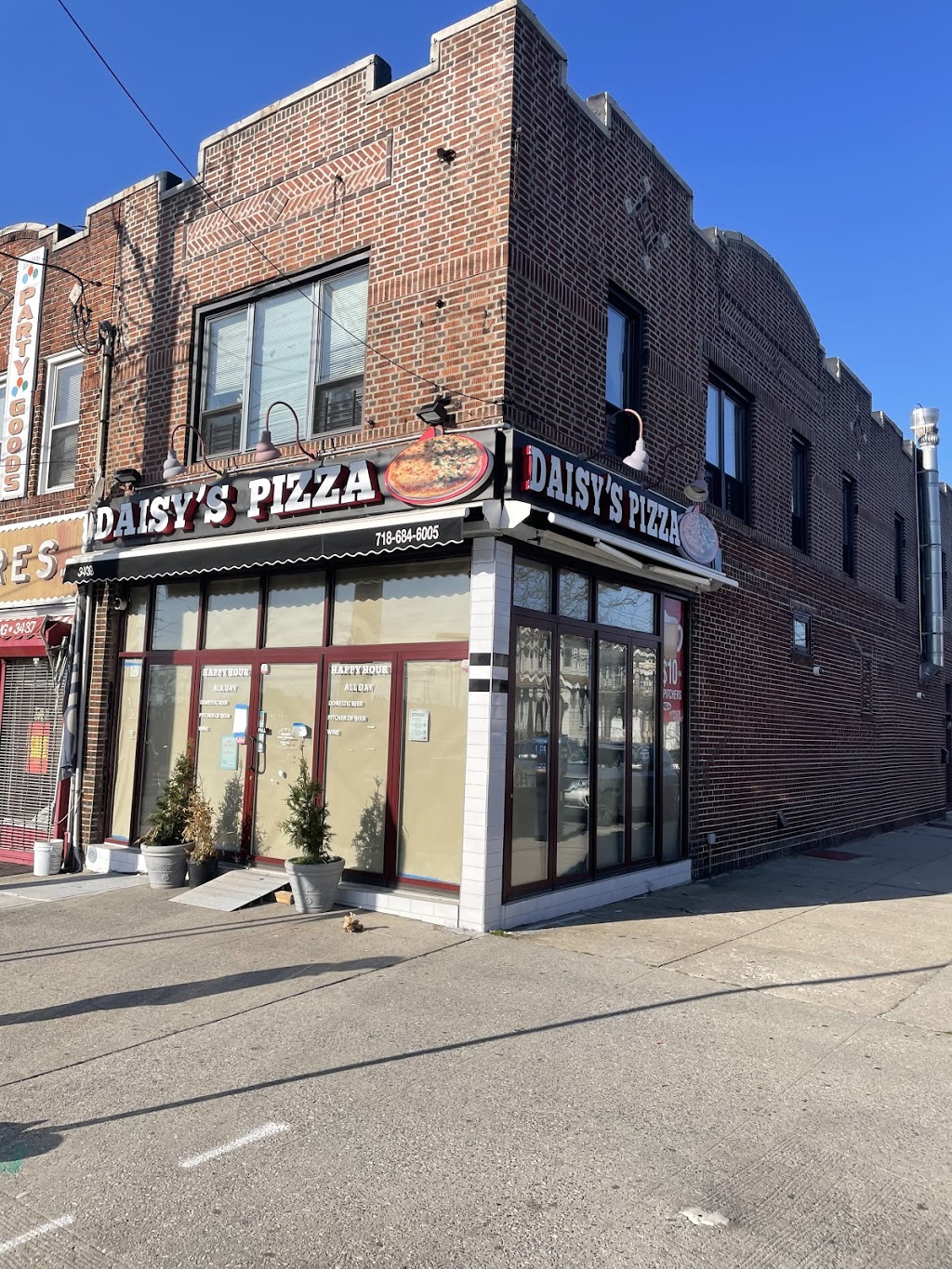 Daisy’s Pizza | restaurant | 3439 E Tremont Ave, Bronx, NY 10465, USA | 7189047979 OR +1 718-904-7979