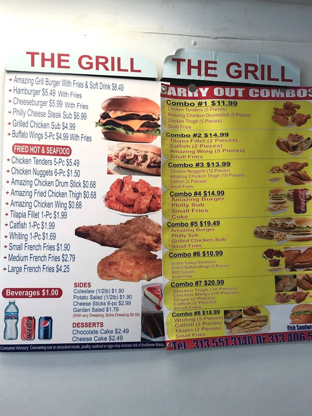 Amazing Grill | restaurant | 17044 W Warren Ave, Detroit, MI 48228, USA | 3135513140 OR +1 313-551-3140