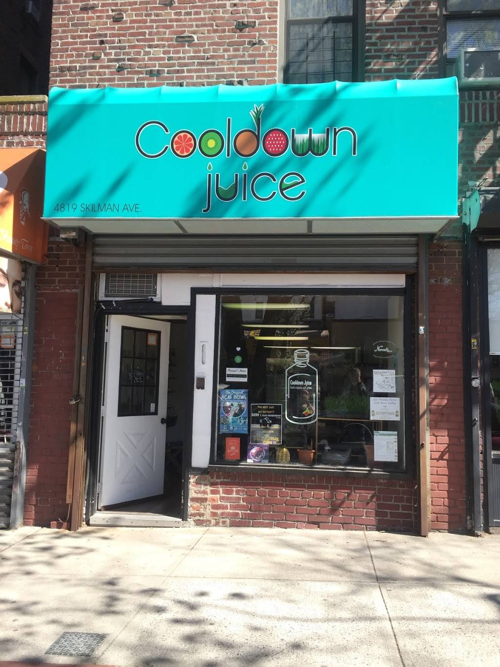 COOLDOWN JUICE | restaurant | 4819 Skillman Ave, Sunnyside, NY 11104, USA | 7188032900 OR +1 718-803-2900