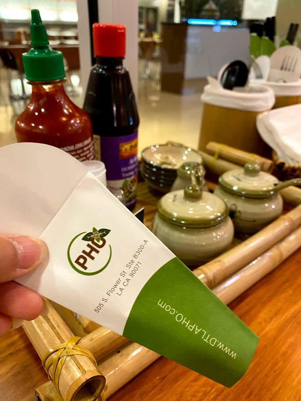 Downtown LA Pho | restaurant | 505 Flower St Suite Basement 300A, Los Angeles, CA 90071, USA | 2132657642 OR +1 213-265-7642