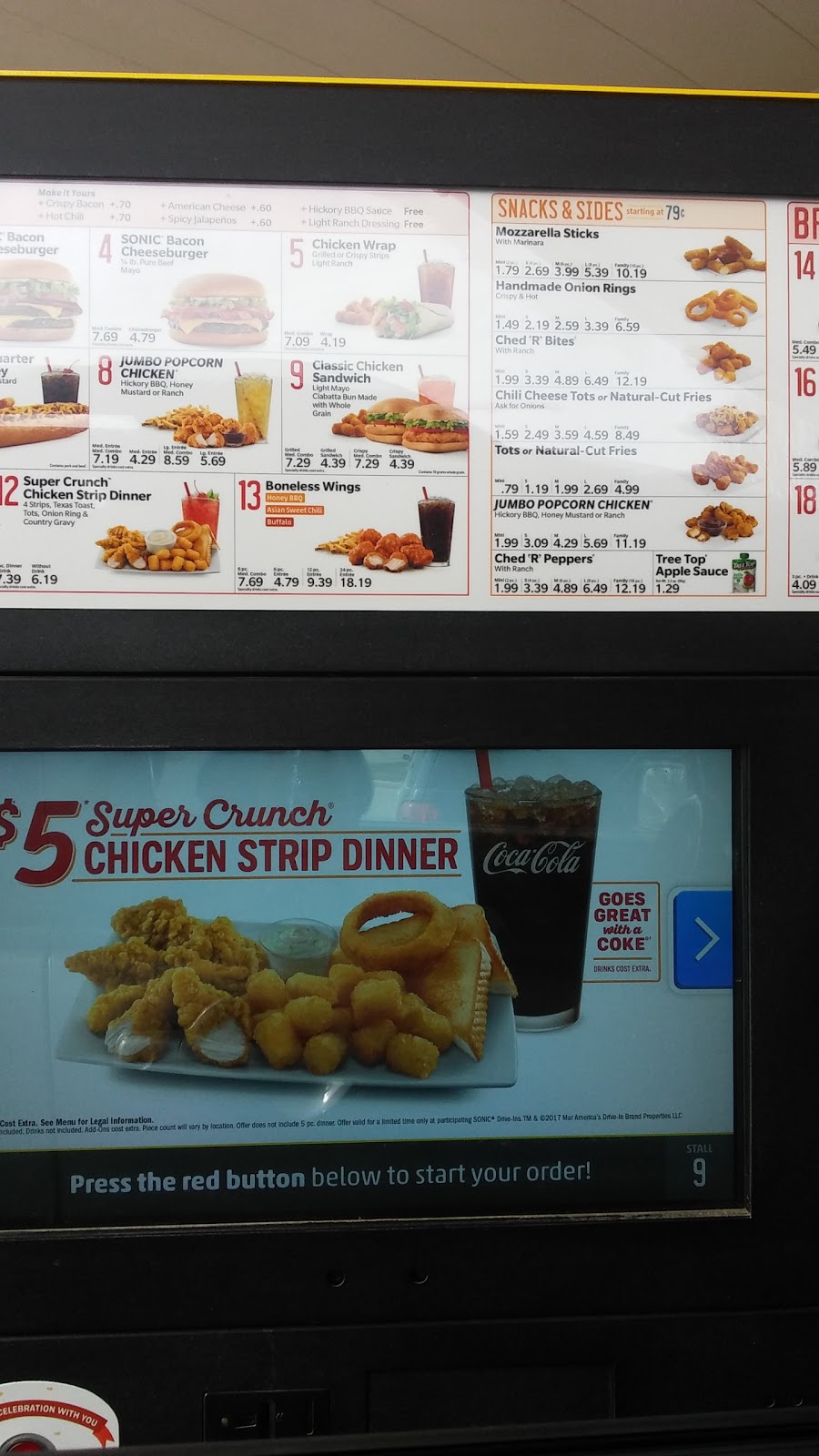 Sonic Drive-In | restaurant | 814 Harvest Hills Dr, Carrollton, MO 64633, USA | 6605423500 OR +1 660-542-3500