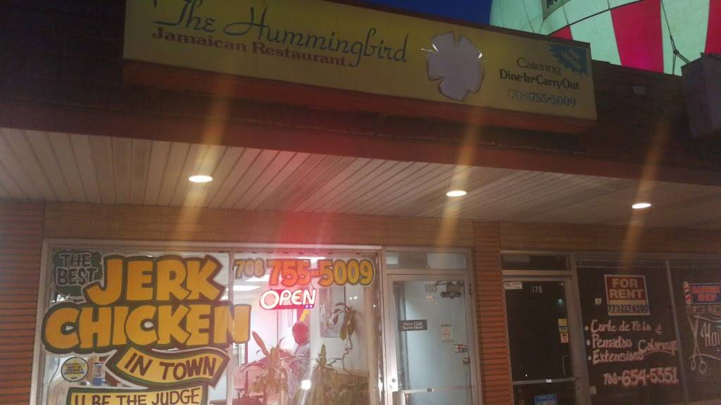 Hummingbird Jamaican Restaurant | restaurant | 180 S Halsted St, Chicago Heights, IL 60411, USA | 7087555009 OR +1 708-755-5009