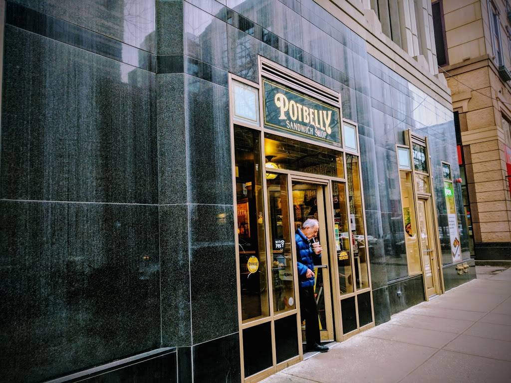 Potbelly Sandwich Shop | restaurant | 57 E Chicago Ave, Chicago, IL 60611, USA | 3124282970 OR +1 312-428-2970