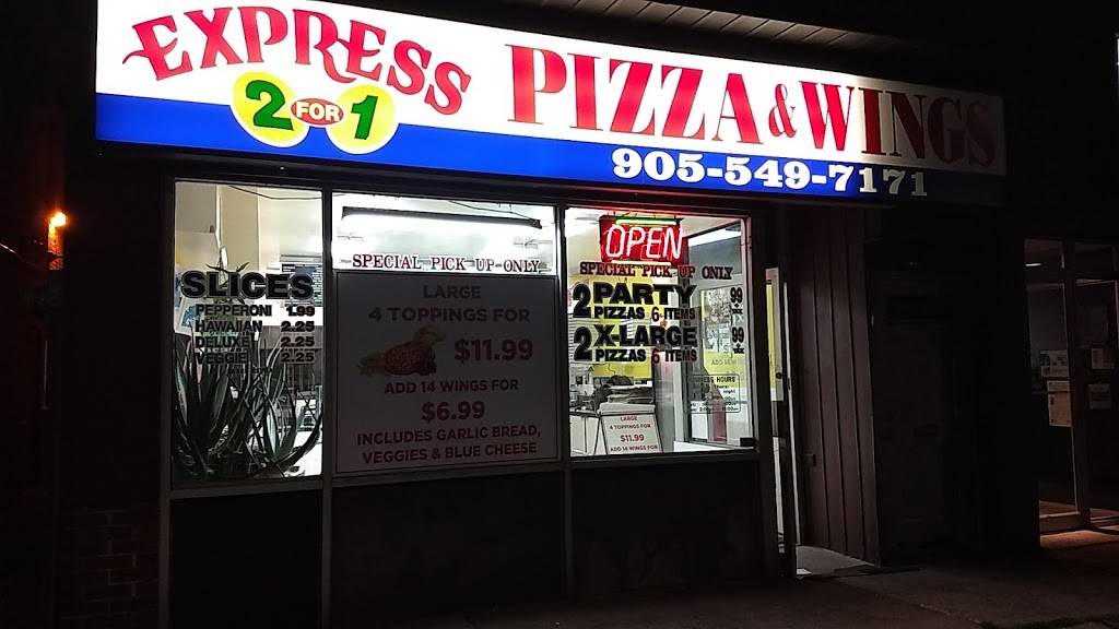 Express Pizza | restaurant | 1357 Main St E, Hamilton, ON L8K 1B6, Canada | 9055497171 OR +1 905-549-7171