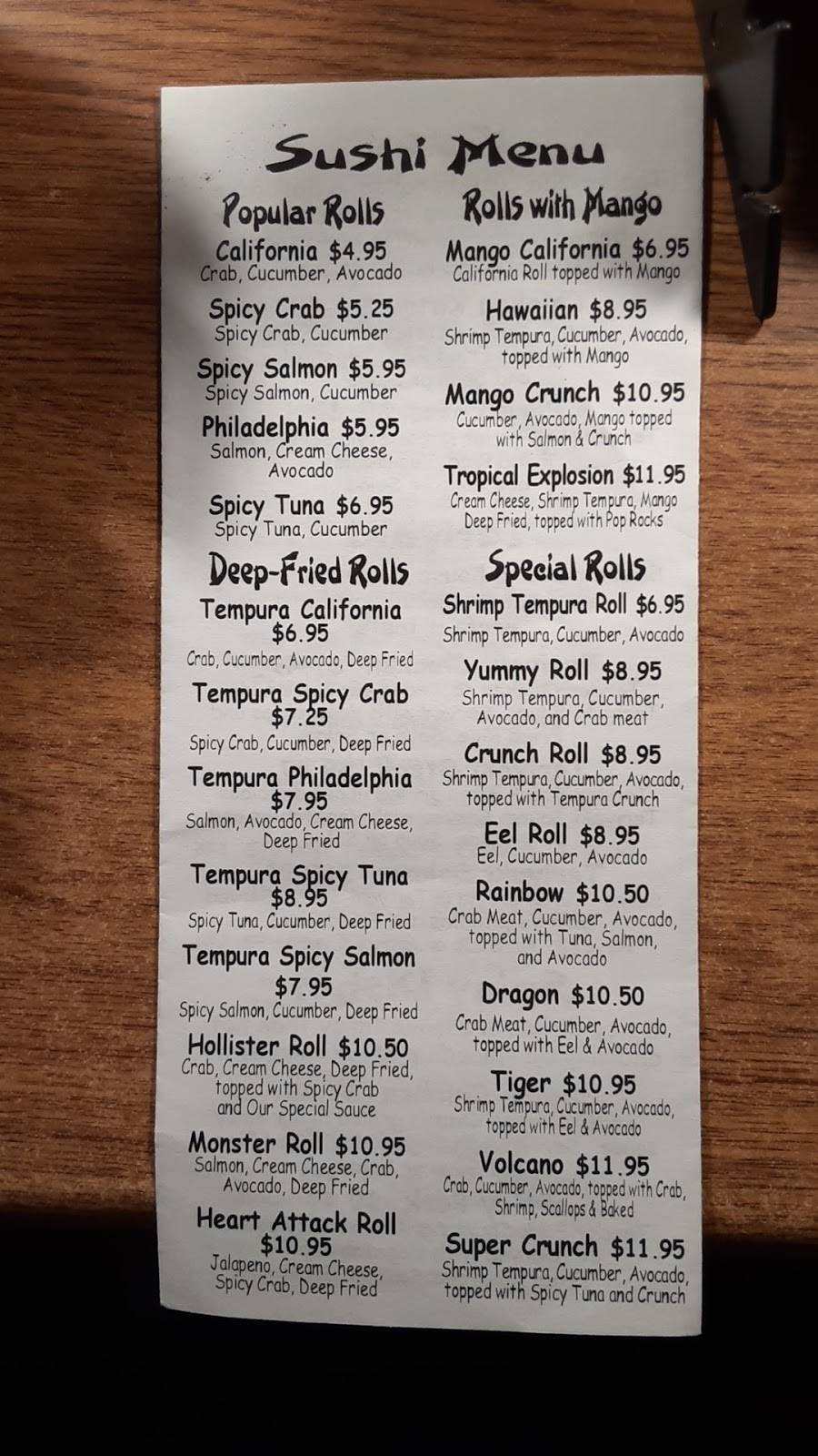 Japanese Kitchen | restaurant | 1965 US-65 BUS, Hollister, MO 65672, USA | 4173480105 OR +1 417-348-0105