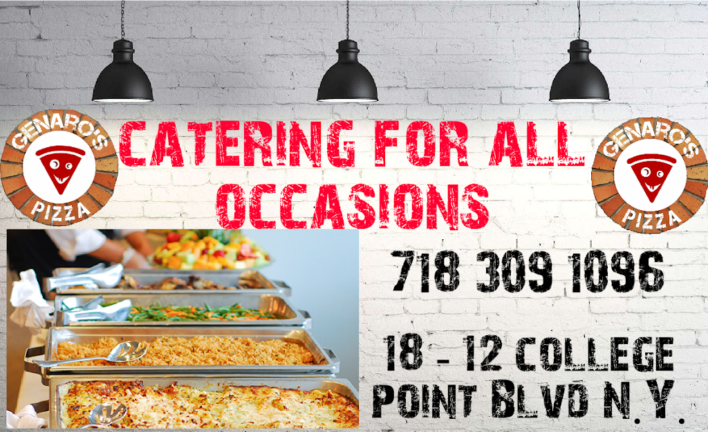 Genaros pizzeria | meal delivery | 18-12 College Point Blvd, Flushing, NY 11356, USA | 7183091096 OR +1 718-309-1096