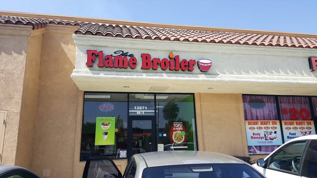 Flame Broiler | restaurant | 12871 Harbor Blvd, Garden Grove, CA 92840, USA | 7145909963 OR +1 714-590-9963