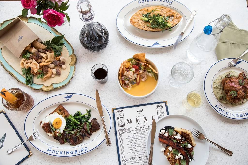 The Mockingbird | restaurant | 121 12th Ave N, Nashville, TN 37203, USA | 6157419900 OR +1 615-741-9900