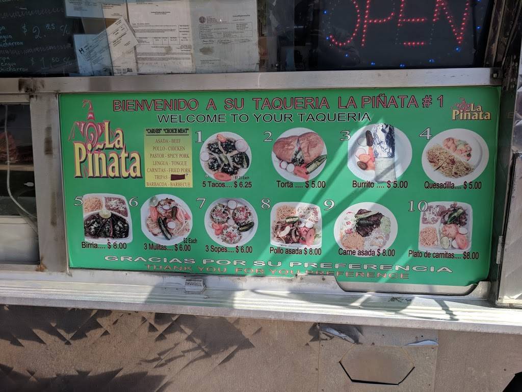 La Pinata Taco Truck | restaurant | 330 N MacArthur Blvd, Oklahoma City, OK 73127, USA | 4058853514 OR +1 405-885-3514