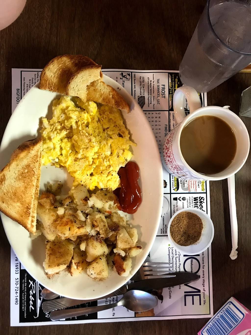 Frome Acres Resort and Baxters Bakery | restaurant | 3670 US-6, Wellsboro, PA 16901, USA | 8144359918 OR +1 814-435-9918