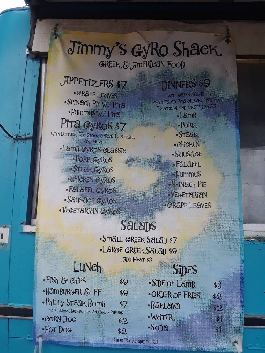 Jimmys Gyros | restaurant | 750 E Eau Gallie Blvd, Satellite Beach, FL 32937, USA | 3215573109 OR +1 321-557-3109