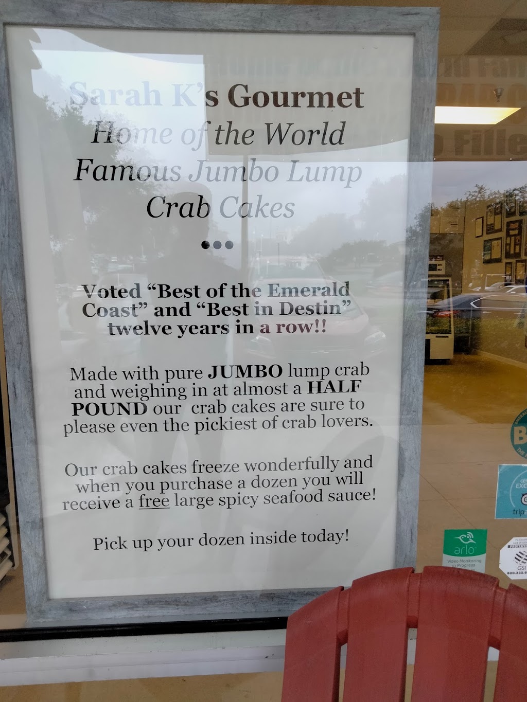 Sarah Ks Gourmet | meal takeaway | 34940 Emerald Coast Pkwy #183, Destin, FL 32541, USA | 8502690044 OR +1 850-269-0044